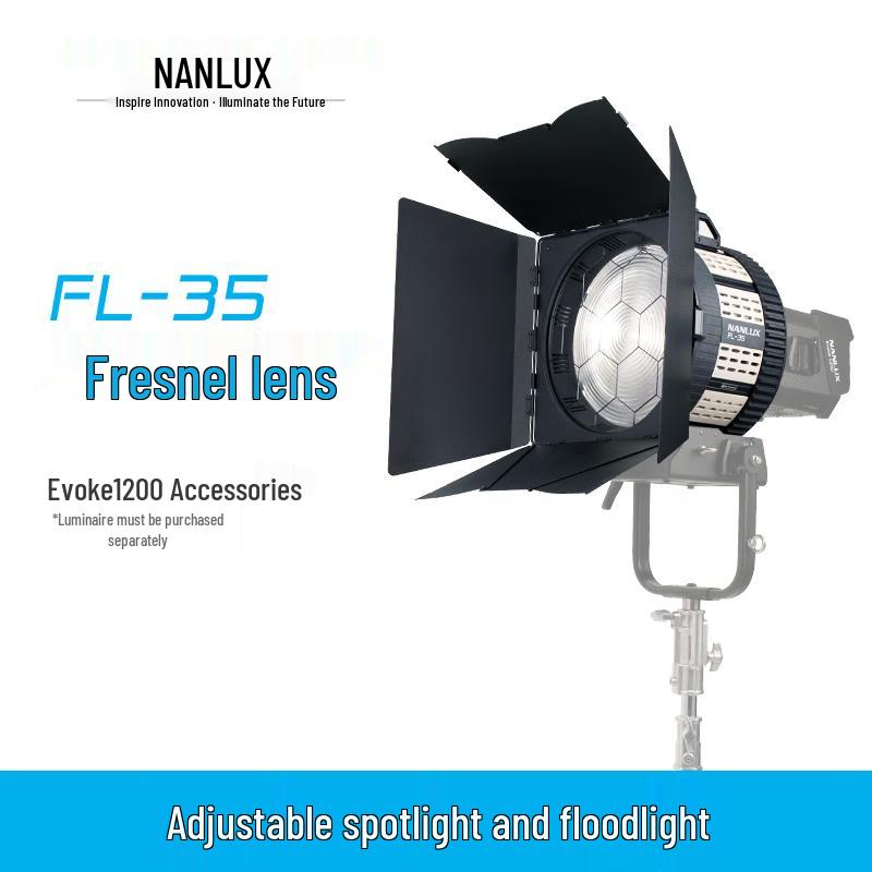NANLITE Evoke 1200W LED Fresnel Lens