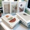 Scatola portaoggetti a forma di libro finto di lusso Boho Monet Matisse Decorazione d'interni per la casa Libri decorativi Tavolino da caffè Camera da letto Soggiorno Decor