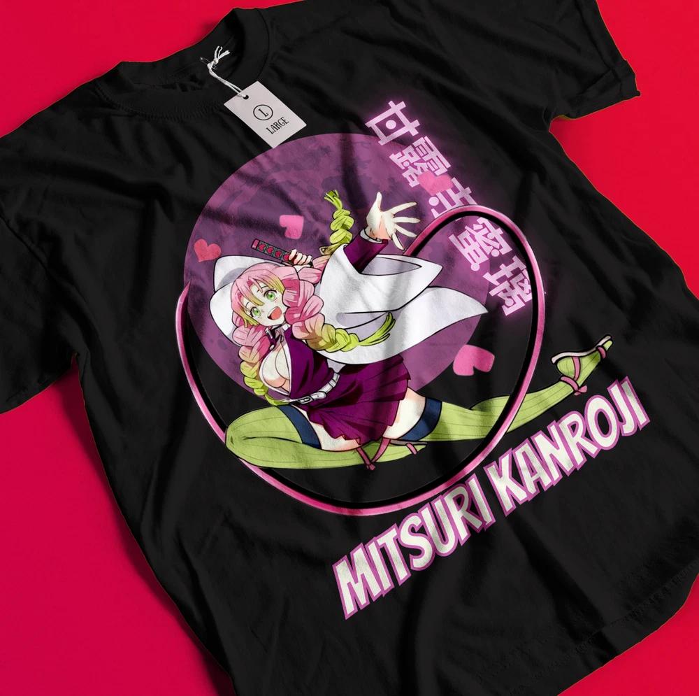 Demon Slayer Shirt Mitsuri Kanroji Tshirt Zenitsu Tshirt Muzan Tanjiro Doma Tee S