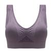 Plus Size S-6XL Kvinner Yoga Sport BH Pustende Fitness Løping Aktiv Vest Polstret Crop Tops Undertøy Gym Yoga Top BH
