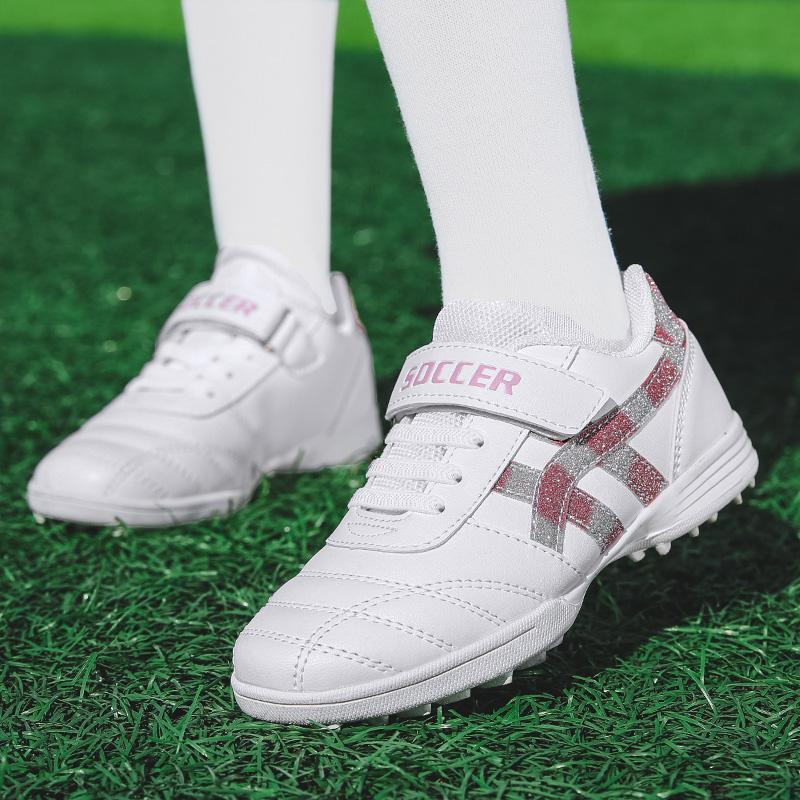 29-39 נעלי כדורגל לילדים חדשים עם פקקים שבורים, אימון ספורט חוץ, נעלי כדורגל לסטודנטים