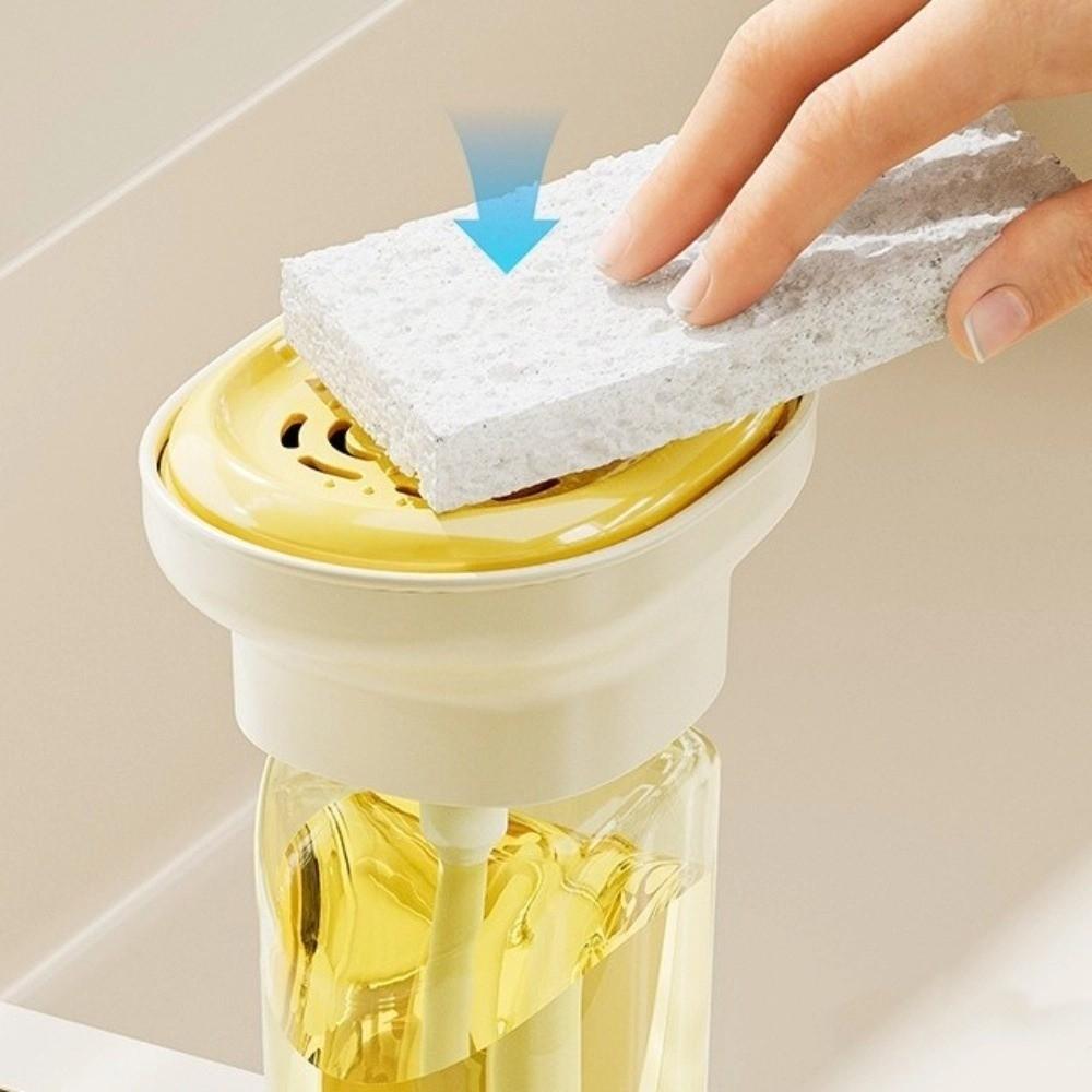 3PCS Portable Dishwashing Liquid Presser Plastic Dishwashing Liquid Dispenser  Camping