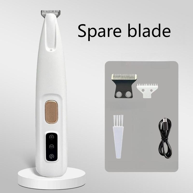 Pet Hair Trimmer Shaver Pet Electric Push Scissor Cat Dog Shaving Electric Fader Silent Pet-specific Foot Shaving Artifact