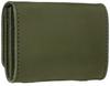 Green Tochigi Leather Business Card HolderCard Case for Men and Women, Made in Japan with Genuine Tochigi Leather. Lightweight, with snap closures,