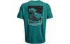 T Shirt Men's Lake Green 1370533-452