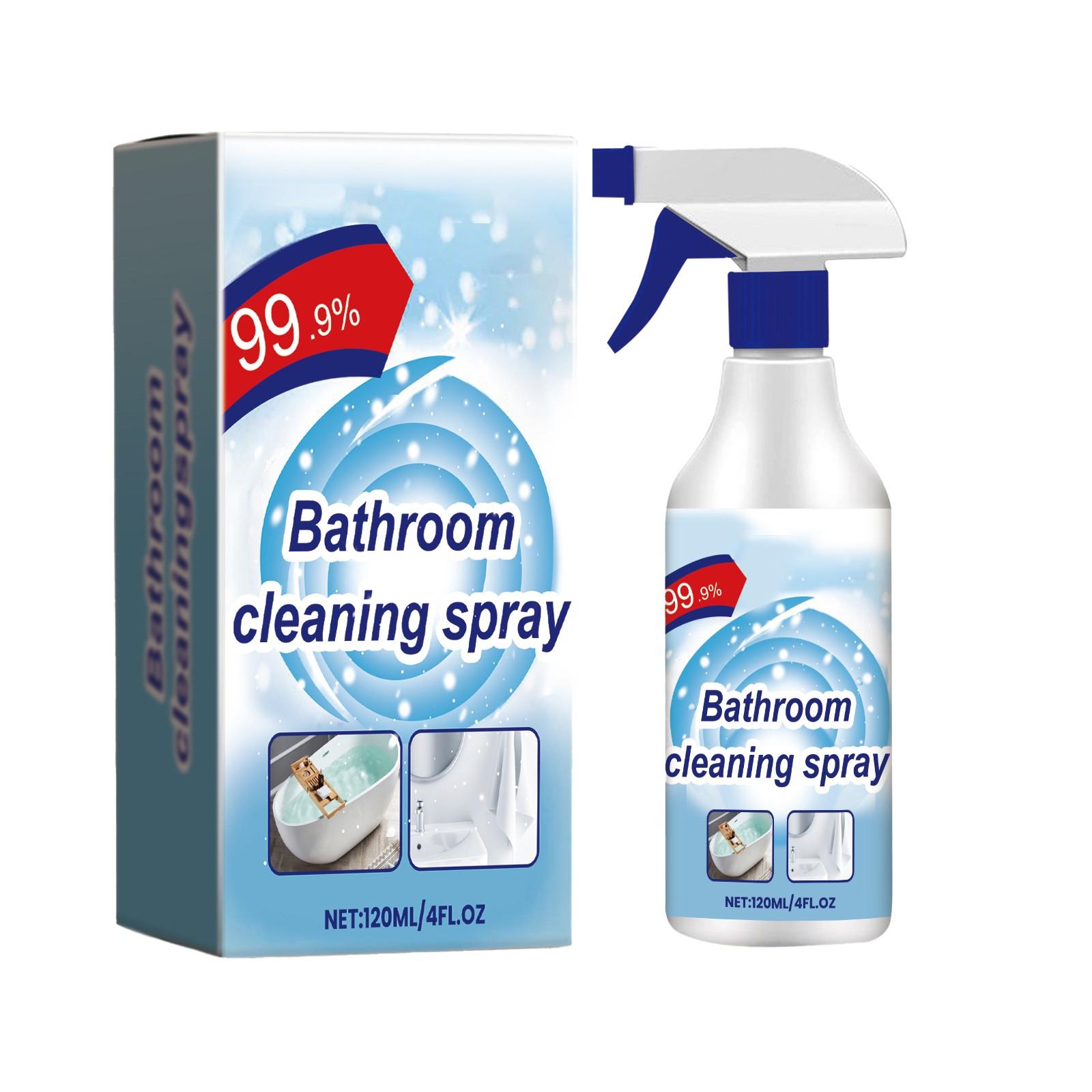 

Многоцелевой чистящий спрей для ванной комнаты, многоцелевой очиститель для туалета 120 мл