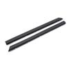 1Pair Black Front Door Gasket Seal Rubber Trim Car Accessories For VW T5 T5.1 Transporter 2003-2015
