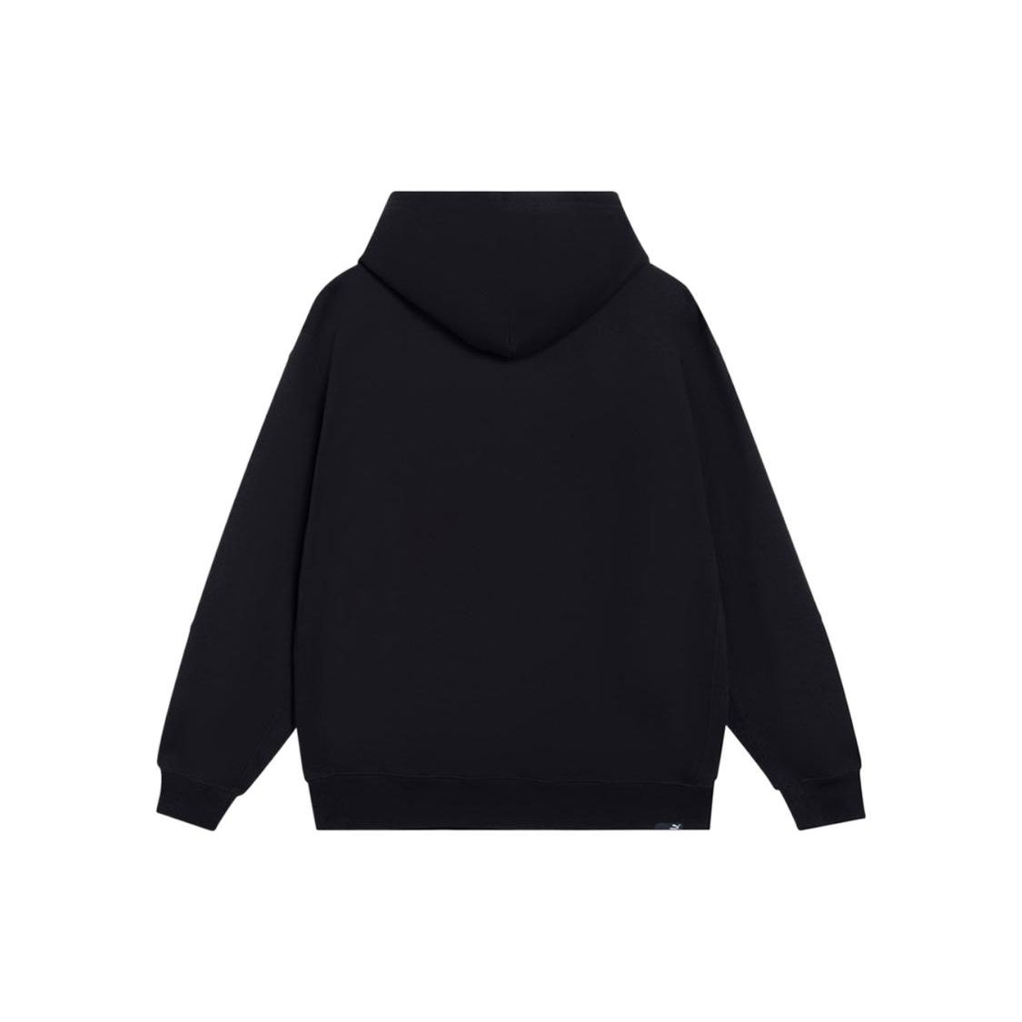 Толстовка с капюшоном и длинным рукавом с логотипом PUMA Мужские топы Черный 537678-01 S — фото 2