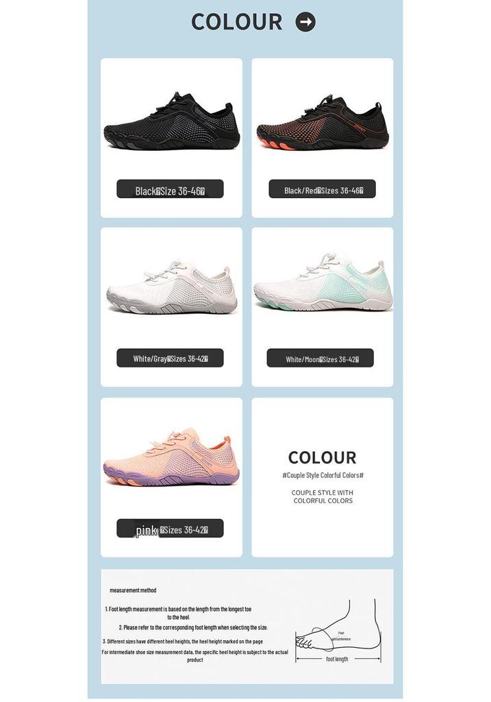 Unisex Soft-Soled Breathable Indoor Sports Shoes with Non-Slip, Shock Absorption for Running, Fitness, Jump Rope, Aerobics, Treadmill & Yoga