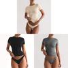 T Shirt Women Casual Slim Fit Polyester Short Sleeve Streetwear For Daily Wear