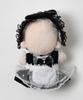 [WEGO] Plush Toy Costume 10cm Plush Clothes Costume Plush Toy Fan Goods Fan Goods Gift Present Women's F Type E (Sheer Lace Maid Set) Black