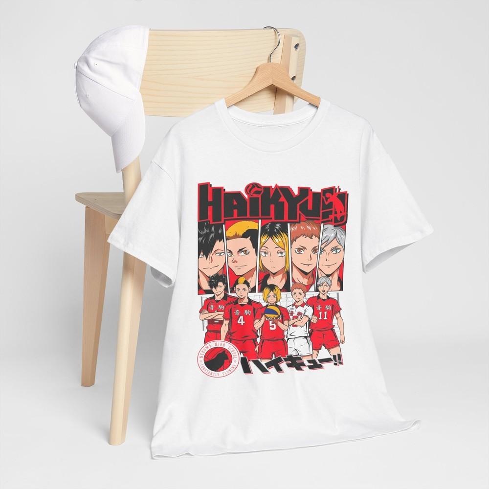 Hinata Shoyo Unisexga Strip Haikyuu Haikyu Anime Unisex Tshirt TShirt Tee gift