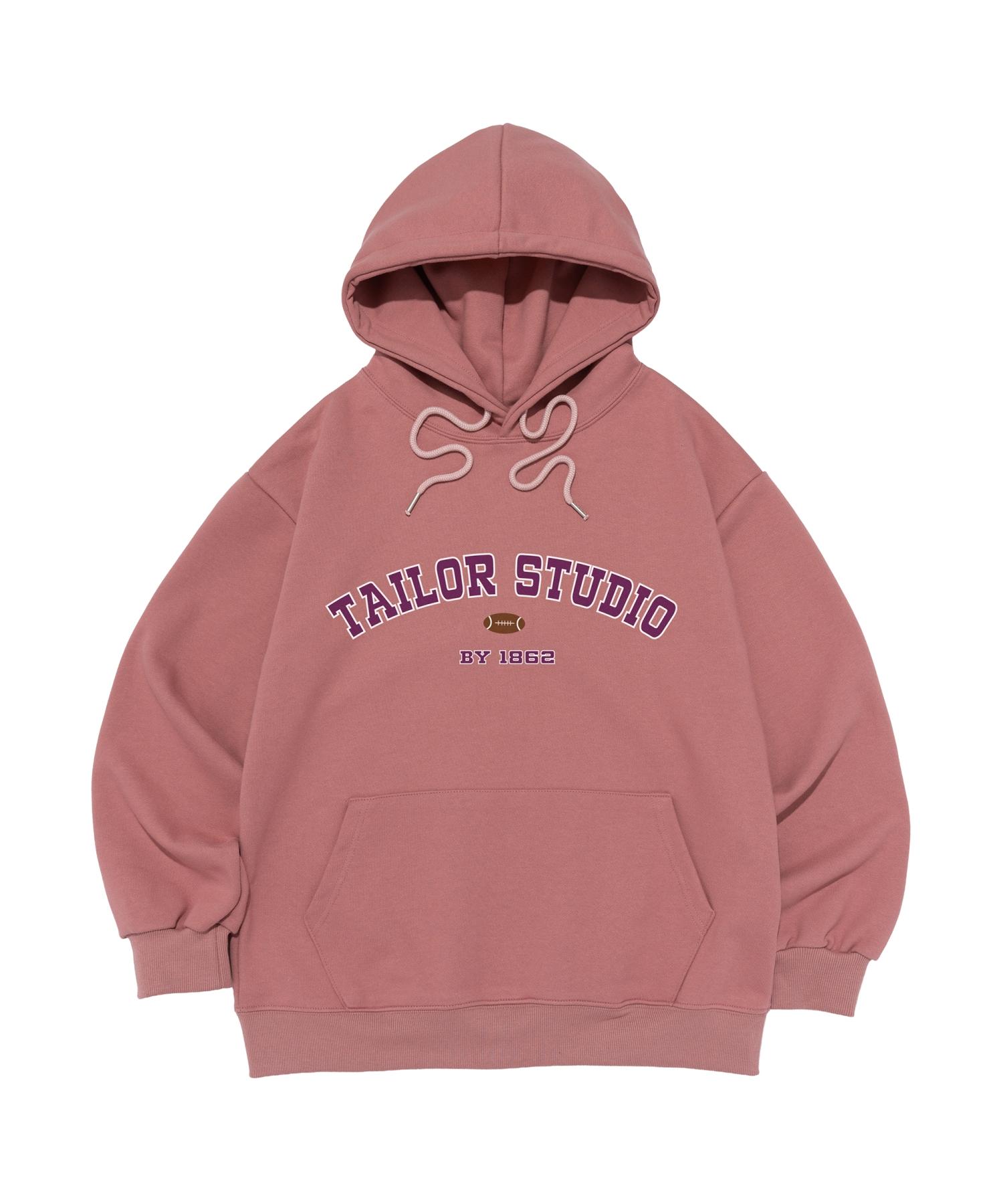 Taylor Studio College Arch Logo Hoodie (Pink) Pink/S
