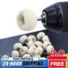 1-20PCS Wool Polishing Abrasive Brush Grinding Buffing Wheel Grinder Felt Grinding Sanding Head Abrasive Buffing Wheel 3mm