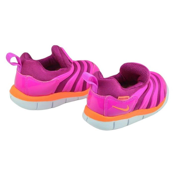 Nike Dynamo Free Cushioning Low top Toddler Shoes Peach Pink Infant And Toddler 343938-504