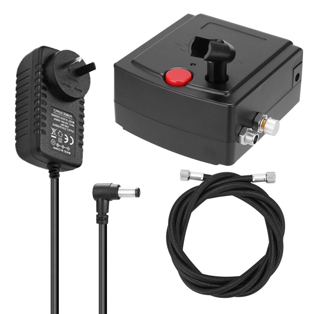 Compressor de ar portátil com bomba de spray para maquiagem, arte, pintura, modelo artesanal, máquina de pulverização de flores