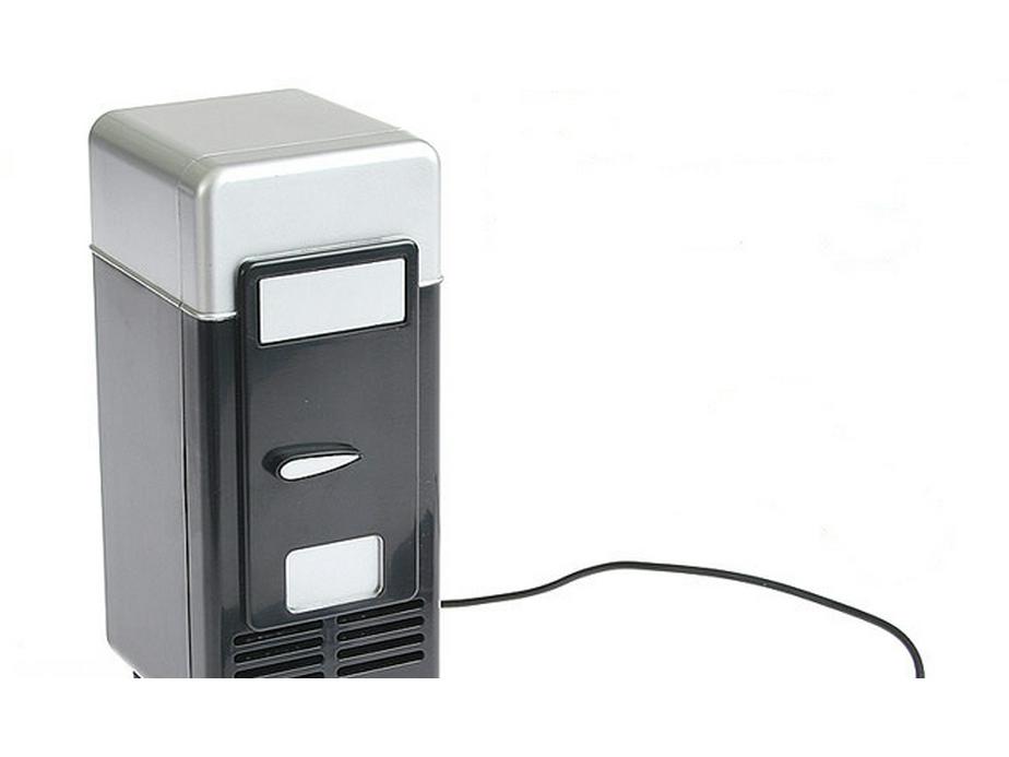 USB Mini chladnička s chlazením a ohřevem, drátově ovládaný spínač
