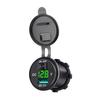 Quick Charge 3.0 USB Car Charger Socket LED Voltmeter Switch For Car Marine ATV