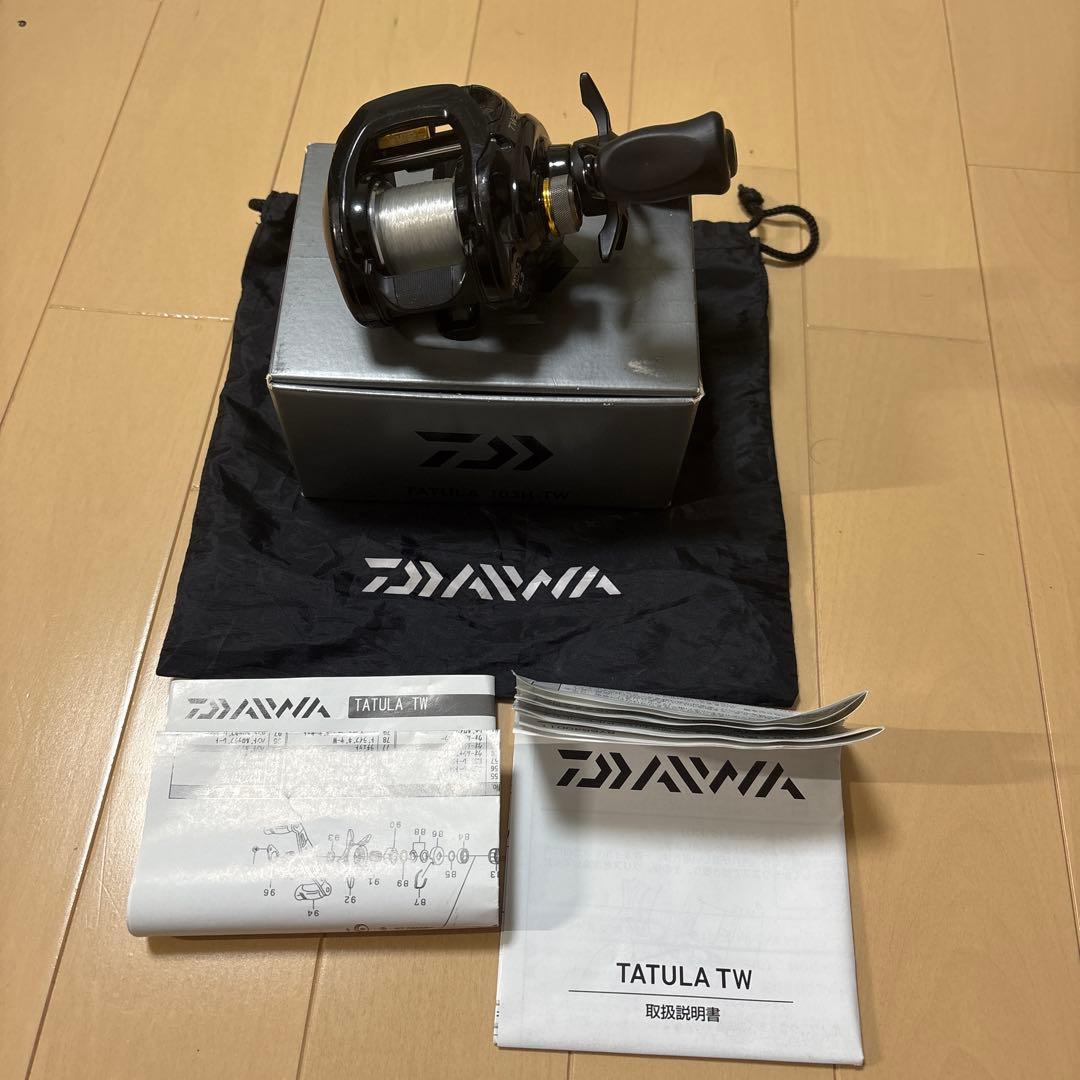 Used DAIWA TATULA 103H-TW Bait reel