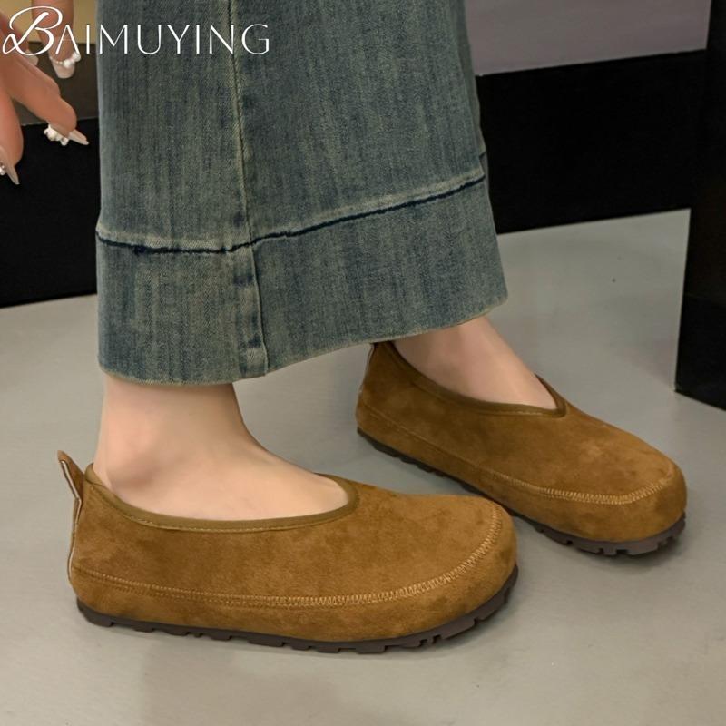 Fashion Flats Sandals Women's Sneakers Shoes Casual Loafers 2025 Trend Summer New Suede Comfort Walking Shallow Sport Zapatos De Mujer