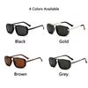 Xiaomi Glasses for Woman, Man Sunglasses – New Square UV400 Punk Aviator Sunglasses, Twin-Beam Frame
