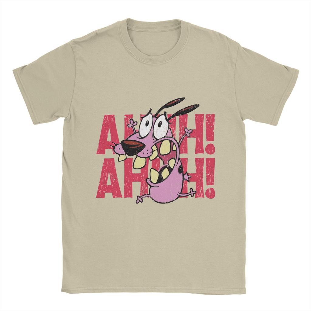 Heren T-shirt Moed Hond Creatieve Pure Katoen T-shirts Korte Mouw T-shirts Ronde Hals Tops 4XL 5XL