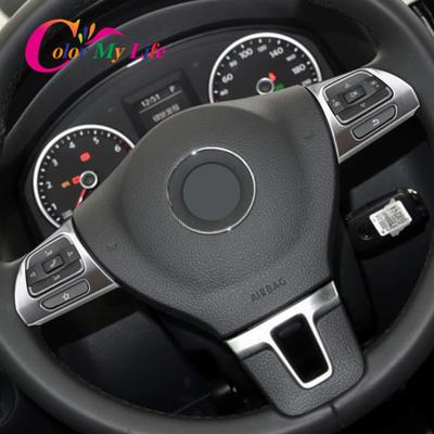 Auto Lenkrad Schalterblende Pailletten Zierleiste für Vw Golf Mk6 Passat B7 Cc Eos Tiguan Jetta Touran Sharan Caddy