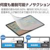 Elecom IPad Pro Screen Paper Kent Paper Airless Reduces Pen Tip 13-inch (M4) Protector, Texture, Removable, Anti-Reflective, Type, Processing, 50%