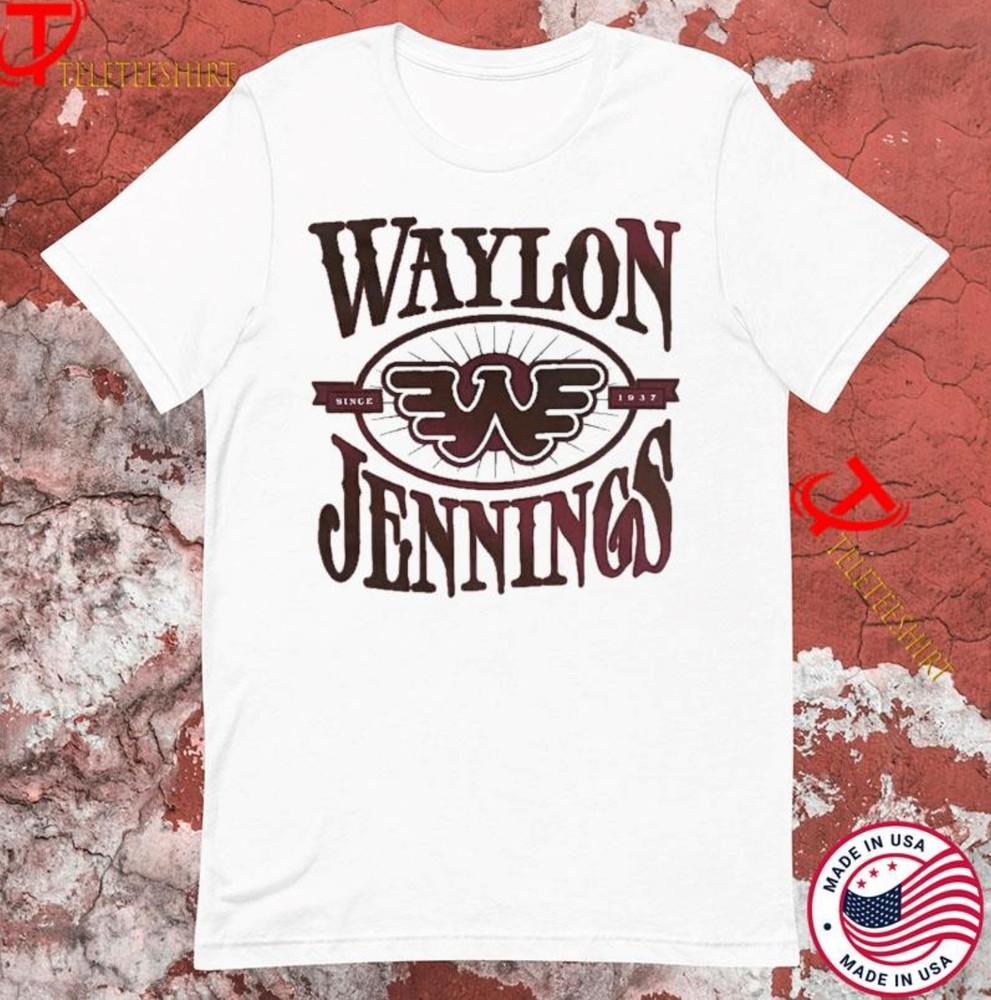Waylon Jennings Ready For The Country Flying W T-Shirt