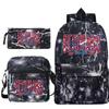 Vintage "Netherlands Hup Holland Hup" 3 In 1 Backpack Shoulder Bag Pencil Case Women Men Student Fashion Football Lover Bagpack