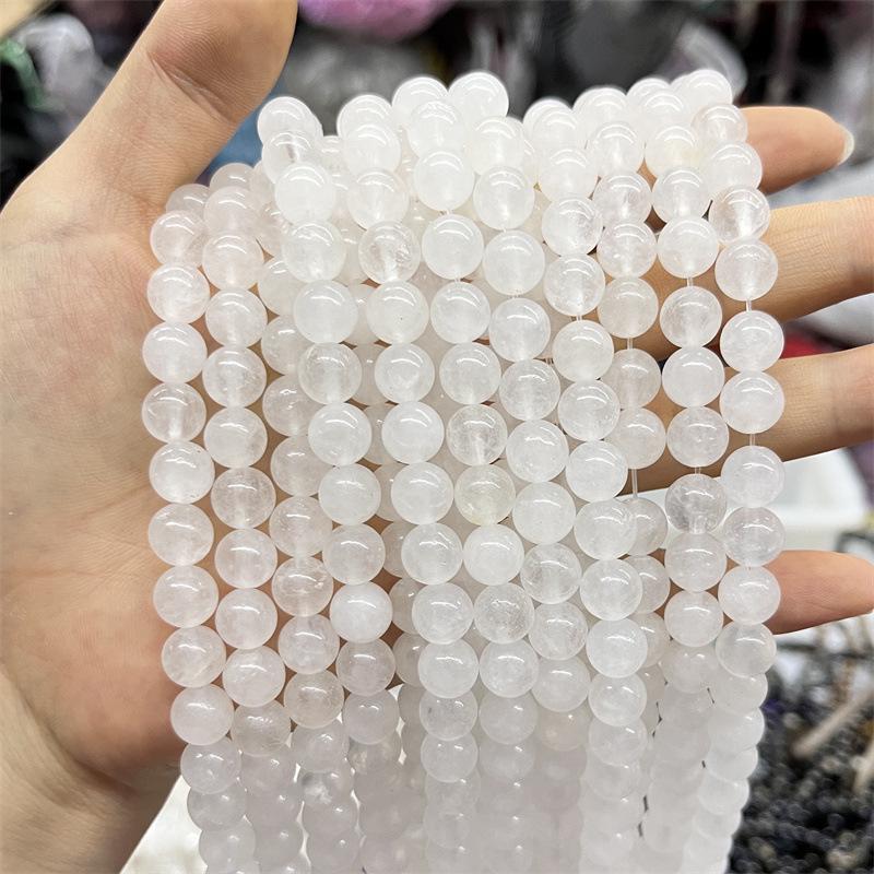 

Бусины из белого кристалла Алкса круглой формы россыпью для изготовления браслетов и ожерелий своими руками 4mm