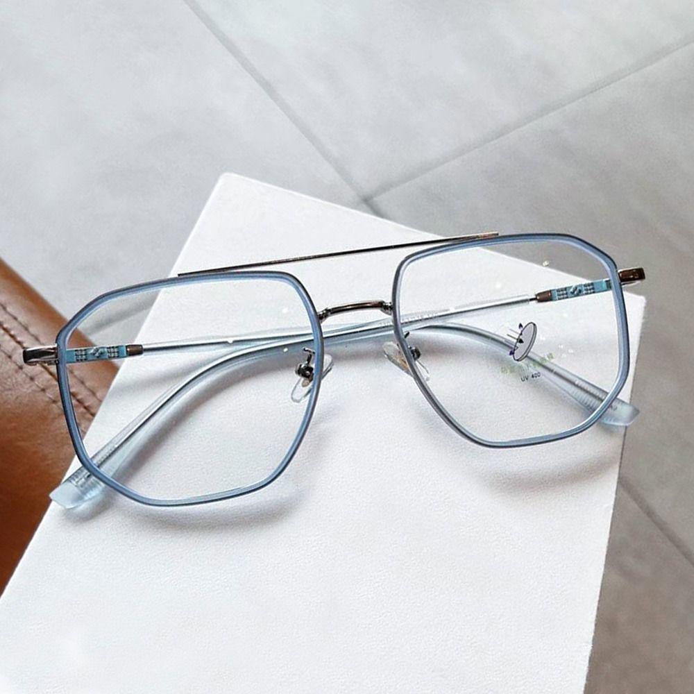 Holdbare bærbare overdimensjonerte briller Ultra Light Frame Databriller Anti-Blue Light Briller