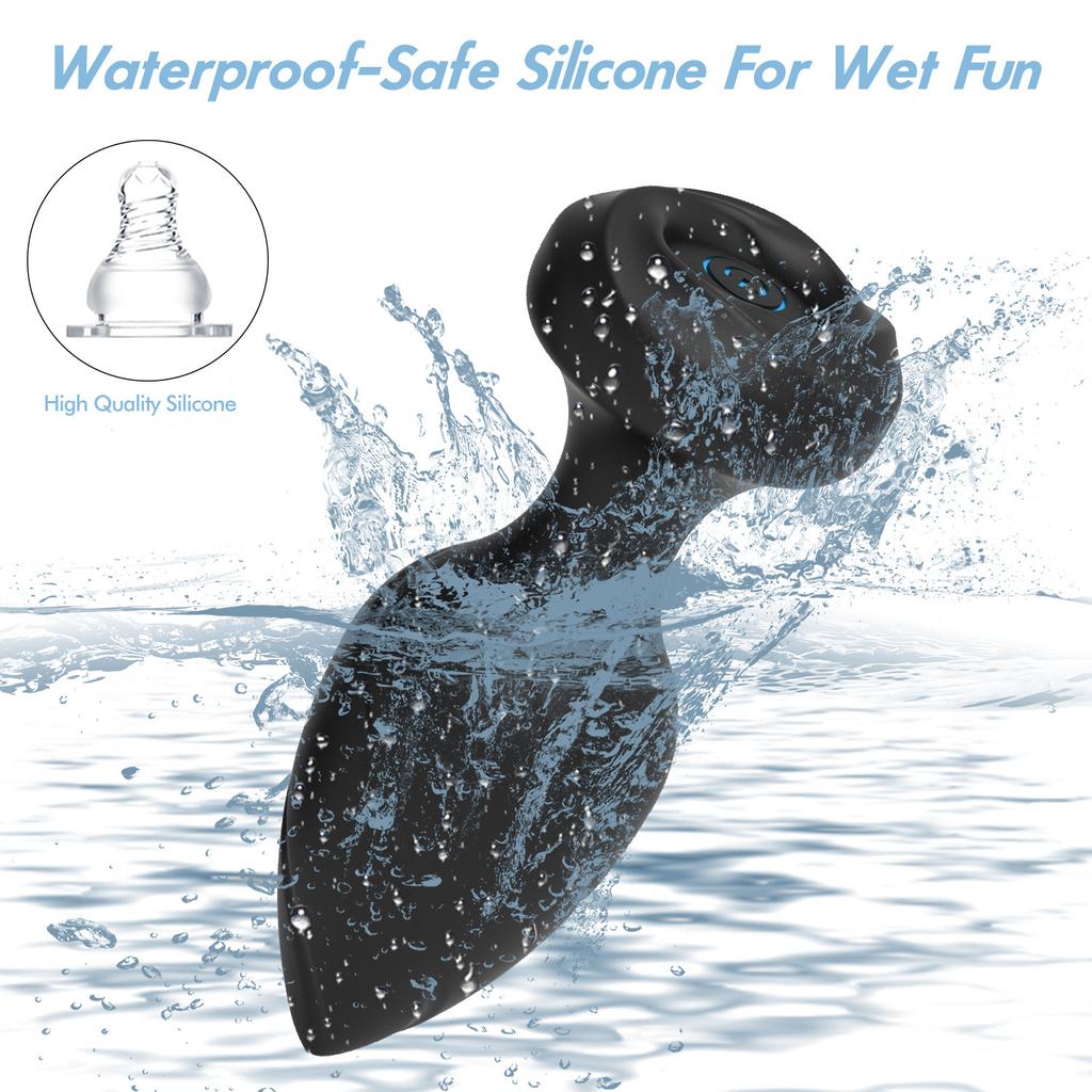 Sex Toys Anal Plug Vibrators Massager Anal Plug Anal Dildo Butt Plug Couples Sex Toy Waterproof Butt Stimulator Male Female Adult Anus Sex Toys