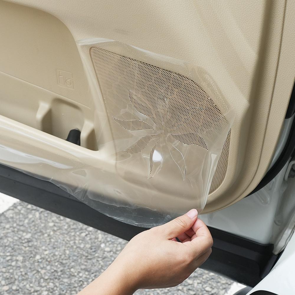 Clear TPU Car Door Anti Kick Pad Inner Side Edge Film Front and Rear Door Side Panel For Mercedes‑Benz E‑Class 2016-2020