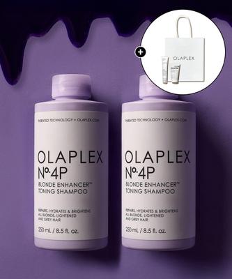 Olaplex No.4p Σαμπουάν Τόνωσης για Ξανθά Μαλλιά 250ml 2 Τεμάχια