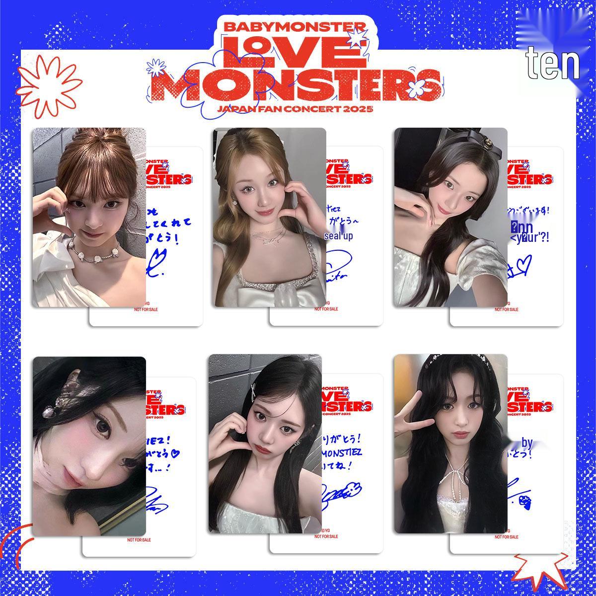 BABYMONSTER Japan Fan Concert LOVE MONSTIEZ Special Photocard.