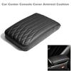 Car Armrest Pad Center Console Box Cover Protector PU Leather Hand Rest Cushion