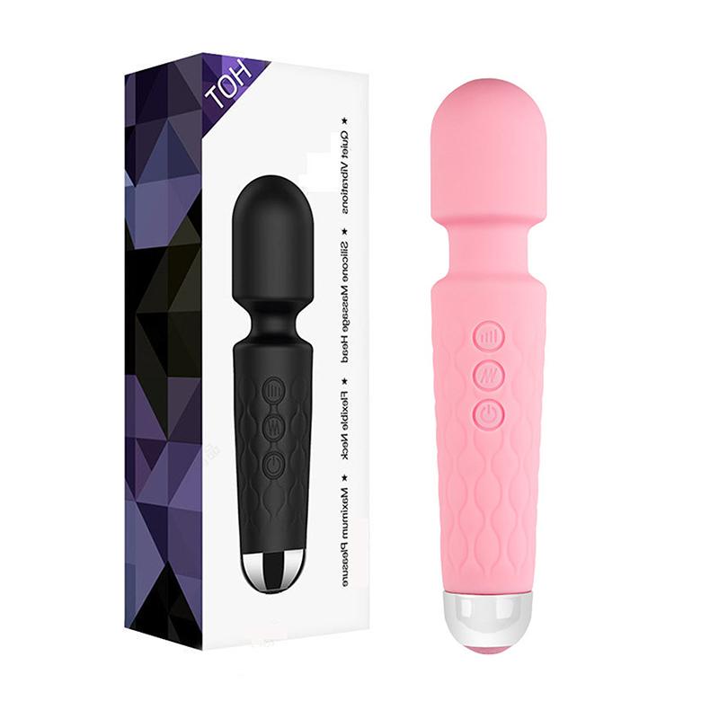 Av Vibrator Strong Magic Wand Waterproof Massager Clitoris Stimulator Sex Toys G Spot Usb Rechargeable Adult Female Sex Product