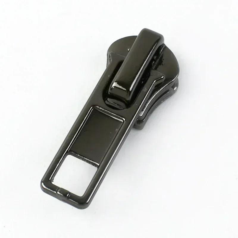 10/20Pcs 3# 5# Zipper Slider for Metal Resin Zips Bag Clothes Shoes Decor Zippers Puller Head Garment Sewing Closure Accessories