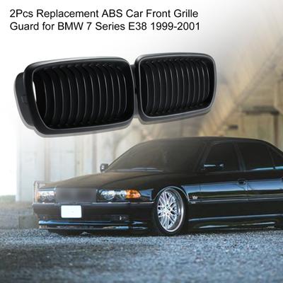 Lot de 2 protections de calandre avant de voiture en ABS de remplacement 51138125811 51138125812 pour BMW