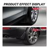 TaylorMade Mud Flaps Fits Toyota Corolla Axio 2007-2024 Fender Guards - Sturdy and Easy Installation (2007-2011)