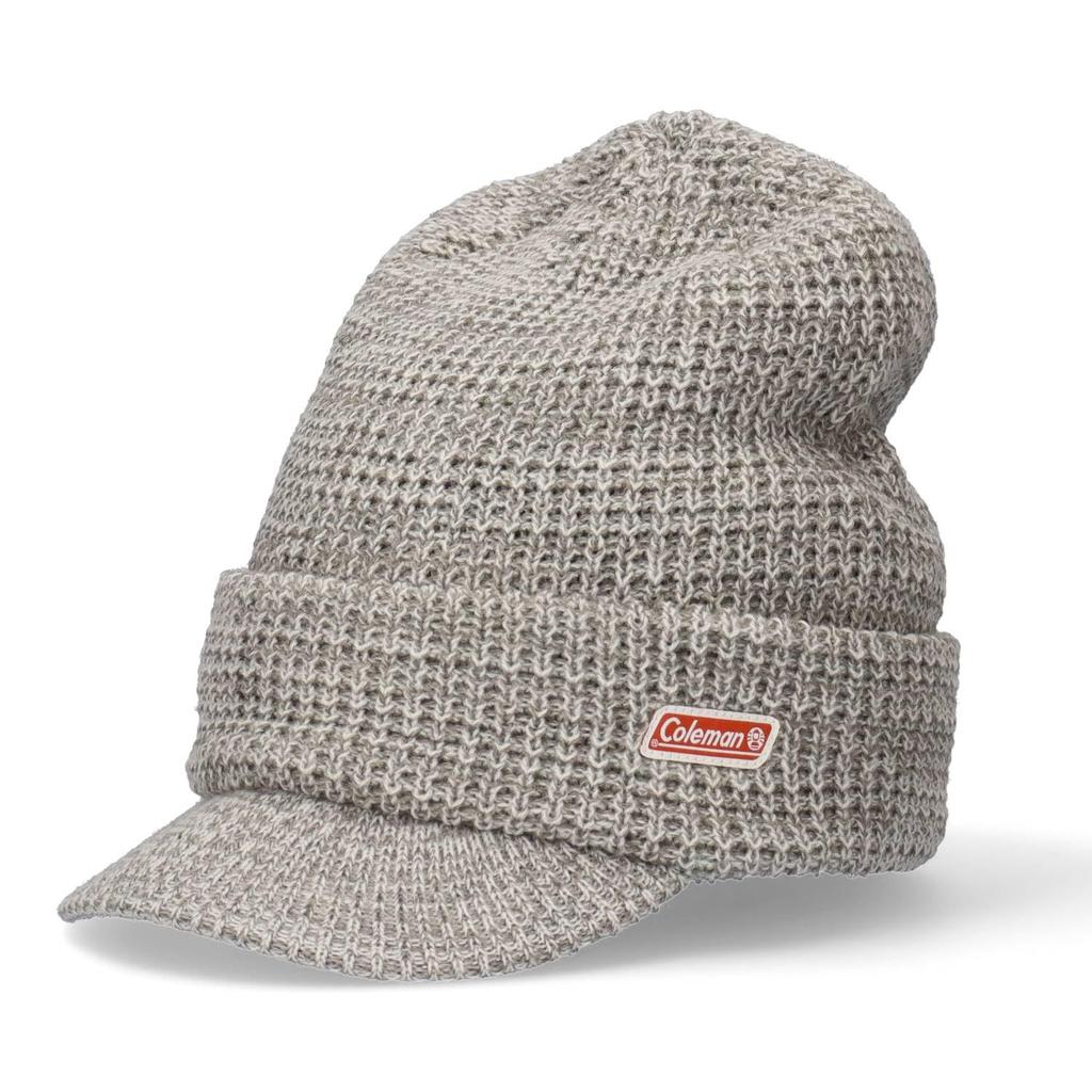 Coleman knit cap with brim fleece-lined