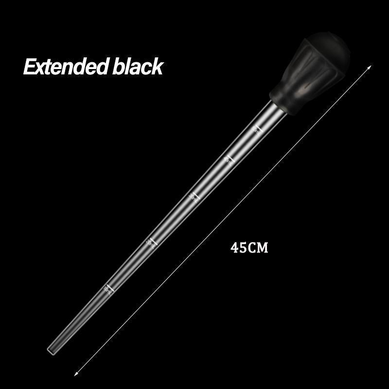 Manual Aquarium Gravel Cleaning Straw Fish Tank Water Changer Aquarium Clean Pipette Dropper Waste Remover with Extension Tube
