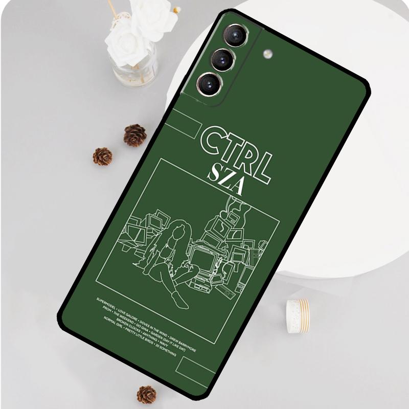 Sza Ctrl Alternate Album Phone Case For Samsung Galaxy S26 S25 S24 S20 S21 S22 S23 Ultra S10 Plus S25 FE Funda Cover