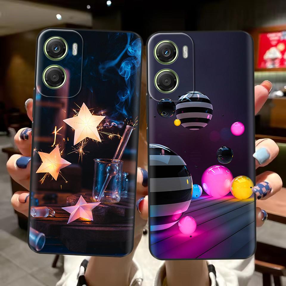 Luxury Case For Motorola Moto G06 Funda Fashion Pattern Soft TPU Protection Back Cover For Moto G06 Power MotoG06 Phone Cases