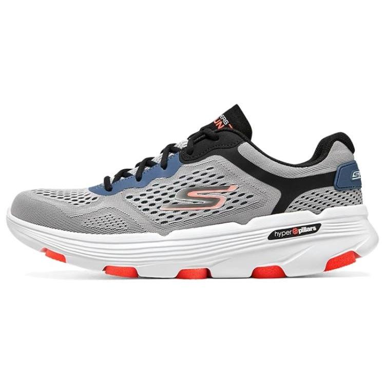 Skechers Go Run 7.0  Grey Black White  Men s 220644-GYMT EU 44