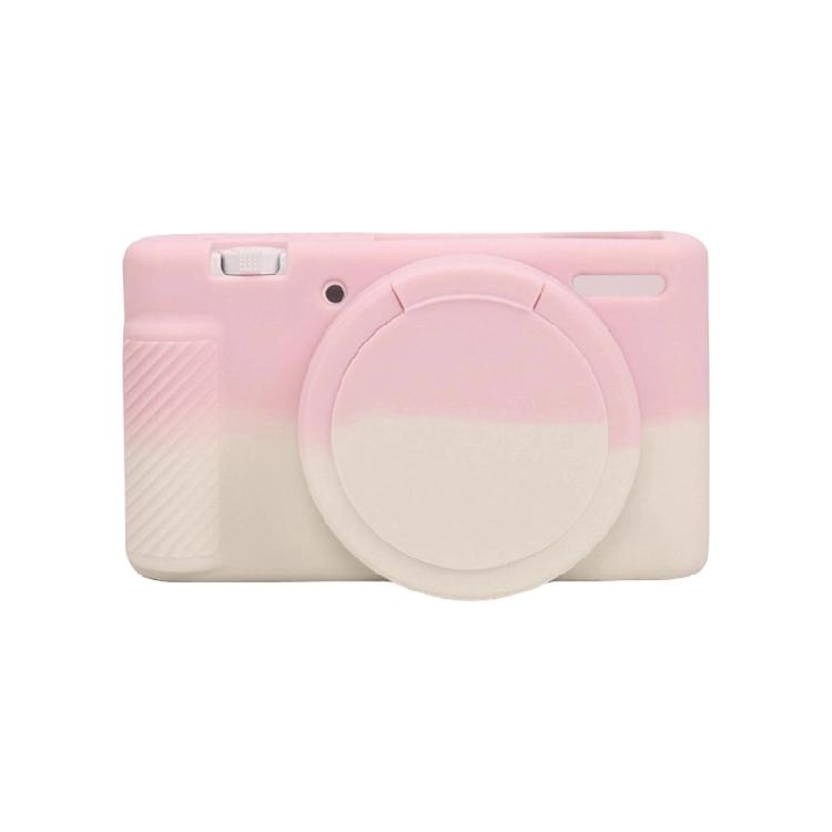 Camera Case with Silicone Body for ZV-1, Integrated Front Cover Section and Textured Grip Area for Daily Carrying and Storage