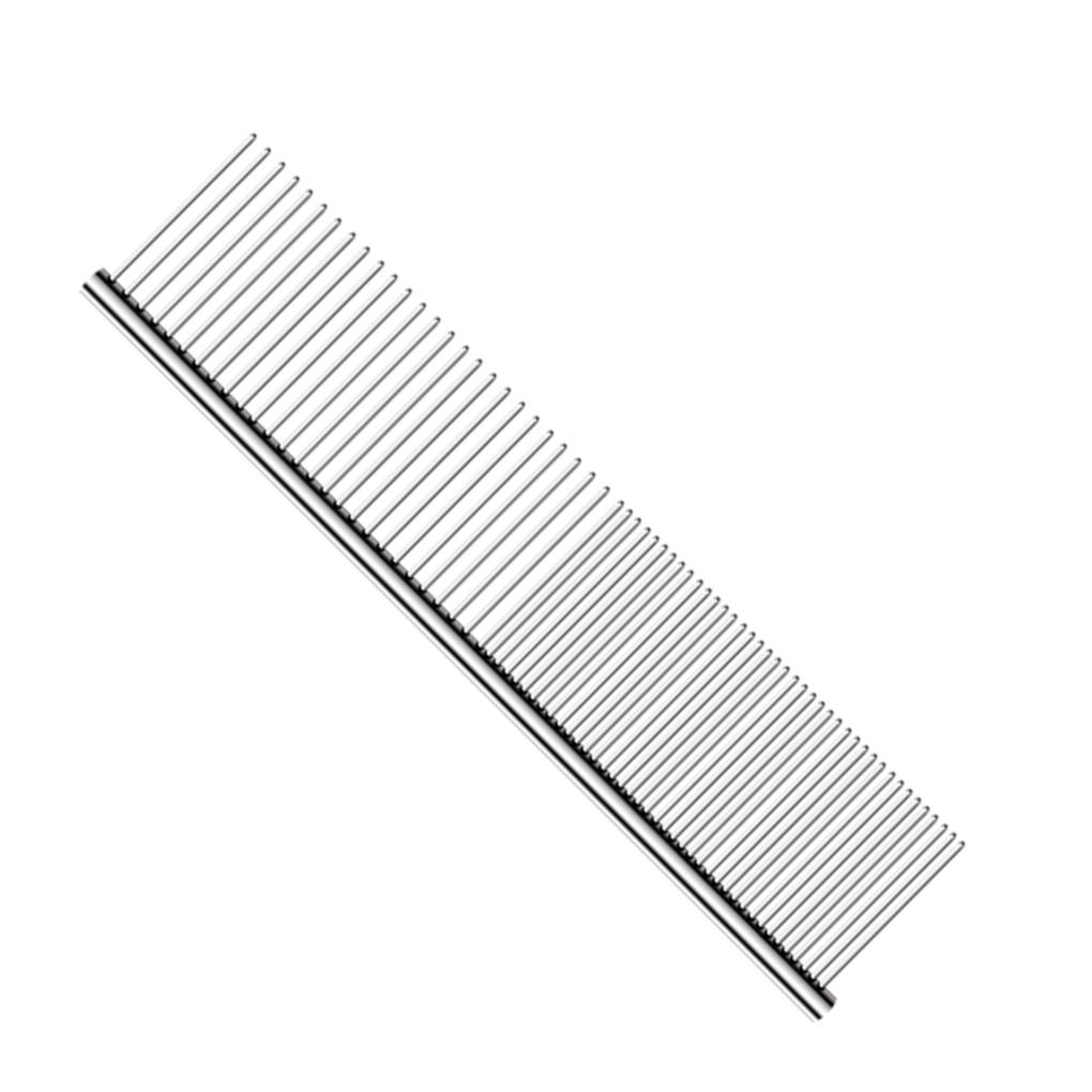 

Pet Grooming Brush Stainless Steel Teeth Brush Hair Shedding Animal Tool TZ