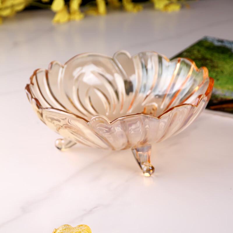 Flavinmci Nordic Crystal Glass Fruit Plate