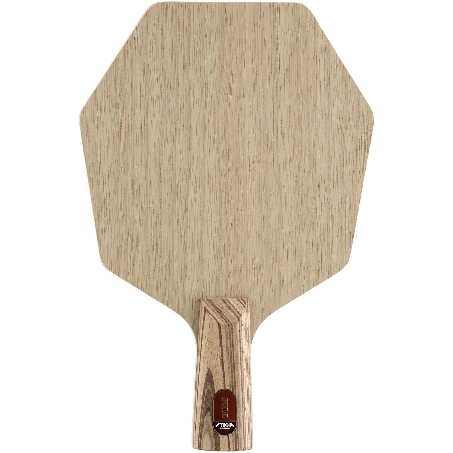 Used STIGA Table Tennis Cyber Shape Pure PEN Pen Racket JTTA Japan Table Tennis Association Official Sweet Spot Wood 7 Plywood Pure Polygon Chinese